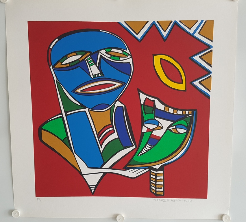 Maartje Wijngaarden - originele zeefdruk op papier - Oplage E/A kopen? Bied vanaf 30!