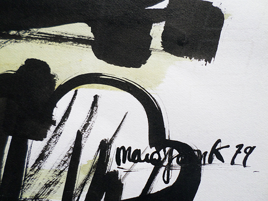 Marc Jonk - Landschap, gouache kopen? Bied vanaf 55!