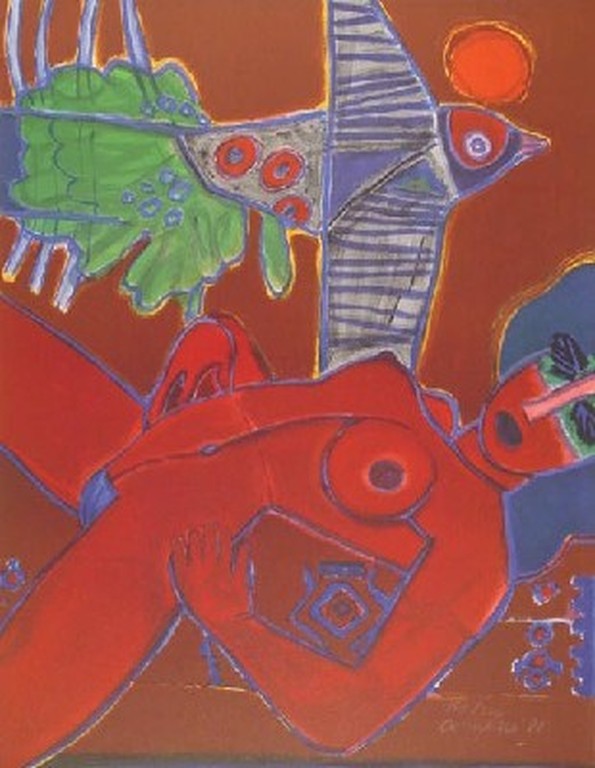 Corneille, Nu Oiseau uit 1981. verkocht voor € 120!