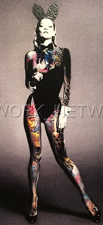 DEATH NYC "Kate Moss Tatoo" n° 49/100 - Signed with COA (Edition Prints 100)     kopen? Bied vanaf 1!