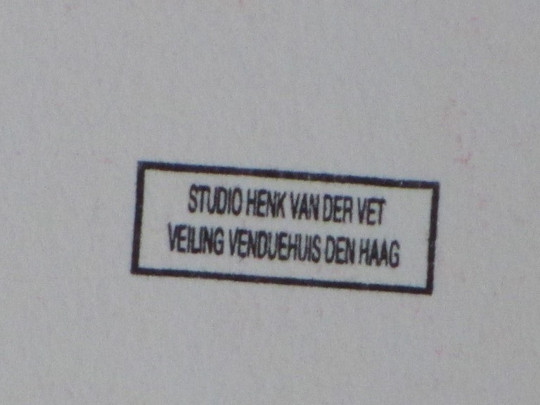 Henk van der Vet, Tennisster, Kleurenzeefdruk kopen? Bied vanaf 35!