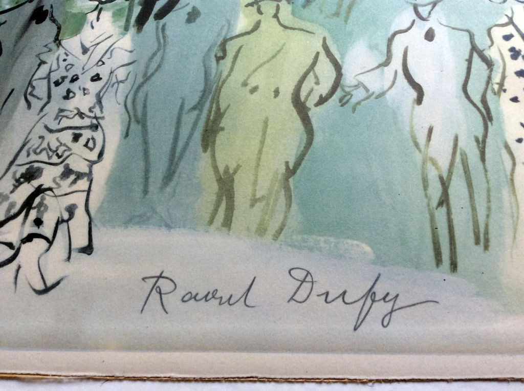Raoul Dufy - Le Paddock, Ascot - offset lithografie kopen? Bied vanaf 125!