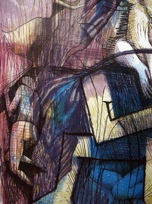 Nicolaas Wijnberg - Geen titel -lithografie 1962- kopen? Bied vanaf 1!