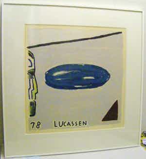 Reinier Lucassen - Lucassen, Reinier: Litho, zonder tietel verkocht voor € 50!