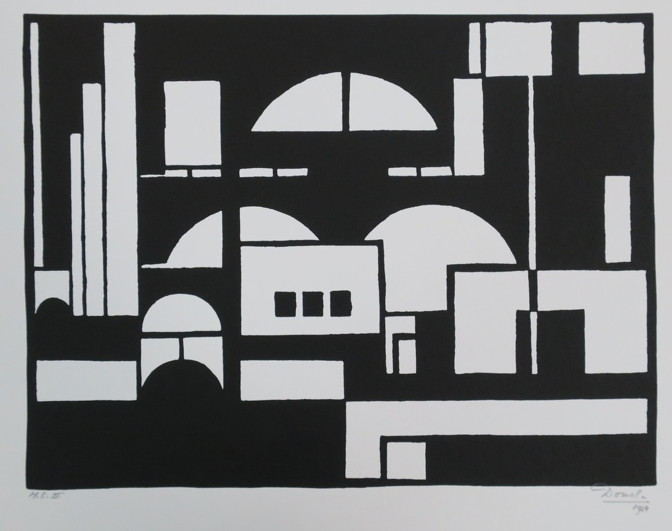 Cesar Domela: Zeefdruk, Z.T. kopen? Bied vanaf 70!