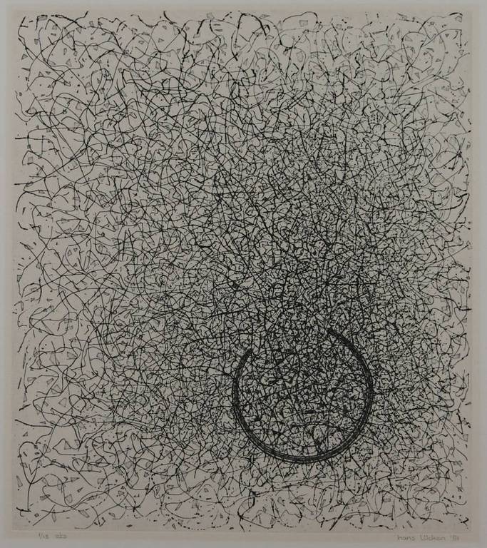 Hans Lücken: Ets, Zonder titel kopen? Bied vanaf 35!