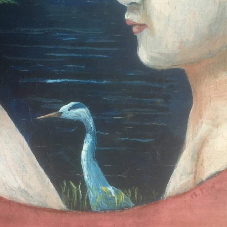 Onbekende Kunstenaar - Het meer van Bled - Naief Joegoslavisch - gesigneerd.1977 kopen? Bied vanaf 1!