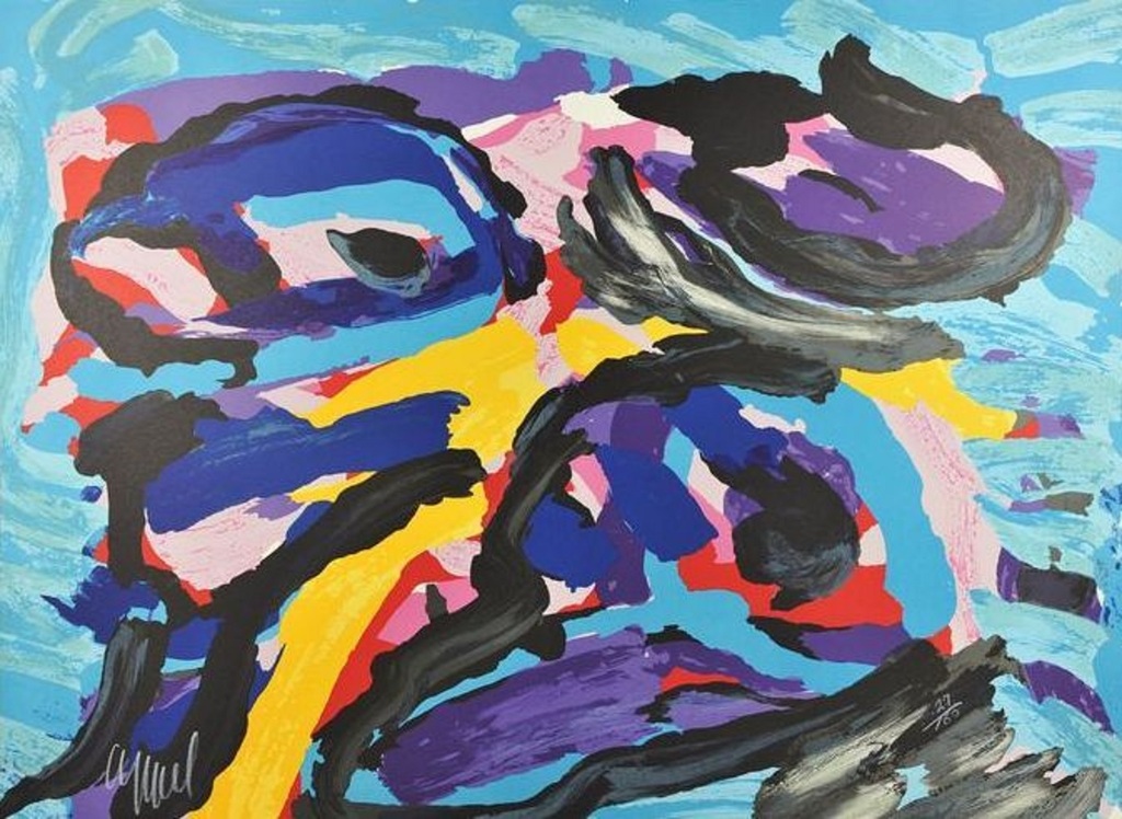 Karel Appel litho. kopen? Bied vanaf 350!