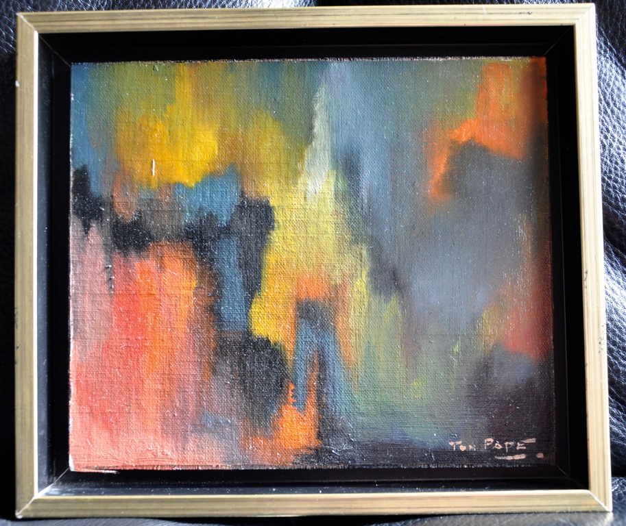 Ton Pape - Abstracte compositie kopen? Bied vanaf 69!