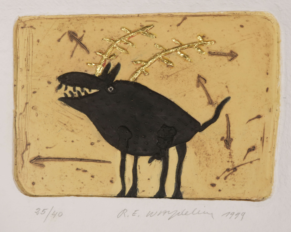 Raymond Waydelich: Aquagravure, Z.T. kopen? Bied vanaf 40!