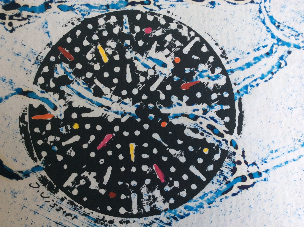 Jack Vissers, acryl op papier kopen? Bied vanaf 1!