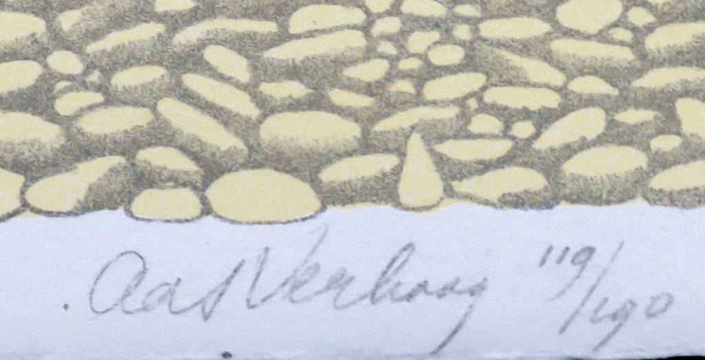 Aat Verhoog: Litho, Strand I kopen? Bied vanaf 35!