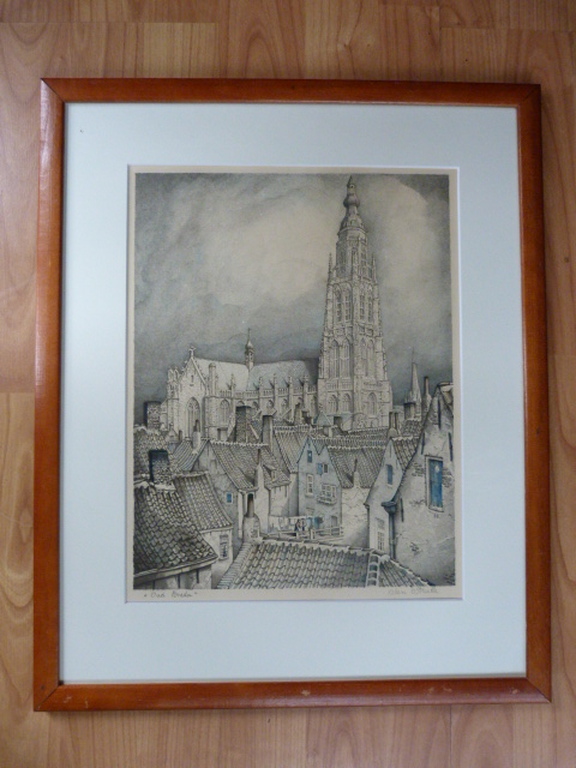 Litho Jan Srube - Oud Breda kopen? Bied vanaf 1!