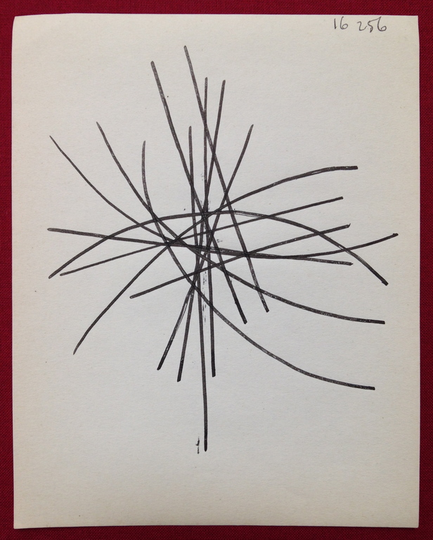 Siep van den Berg, Originele Oost-Indische inkt tekening uit 1956, "Abstraction" kopen? Bied vanaf 38!