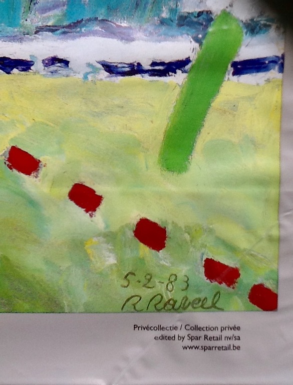 Jules Deelder en Roger Raveel, 2 kunst tassen, plastic kopen? Bied vanaf 10!
