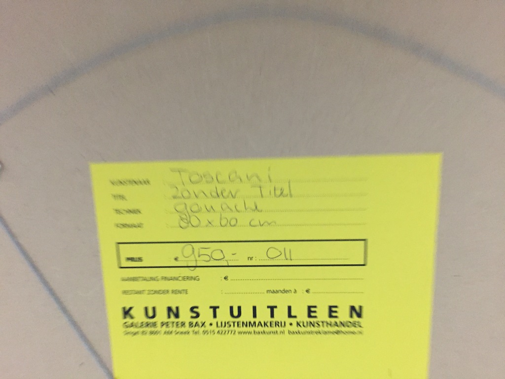 Bep Toscani  origineel werk op papier 1990 kopen? Bied vanaf 1!