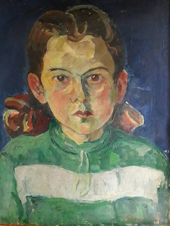 Portret van een jongen, gesigneerd Khorzhevsky. kopen? Bied vanaf 1!