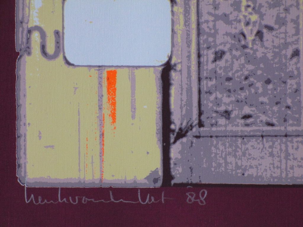 Henk van der Vet, Charlie Chaplin Still, Zeefdruk kopen? Bied vanaf 40!