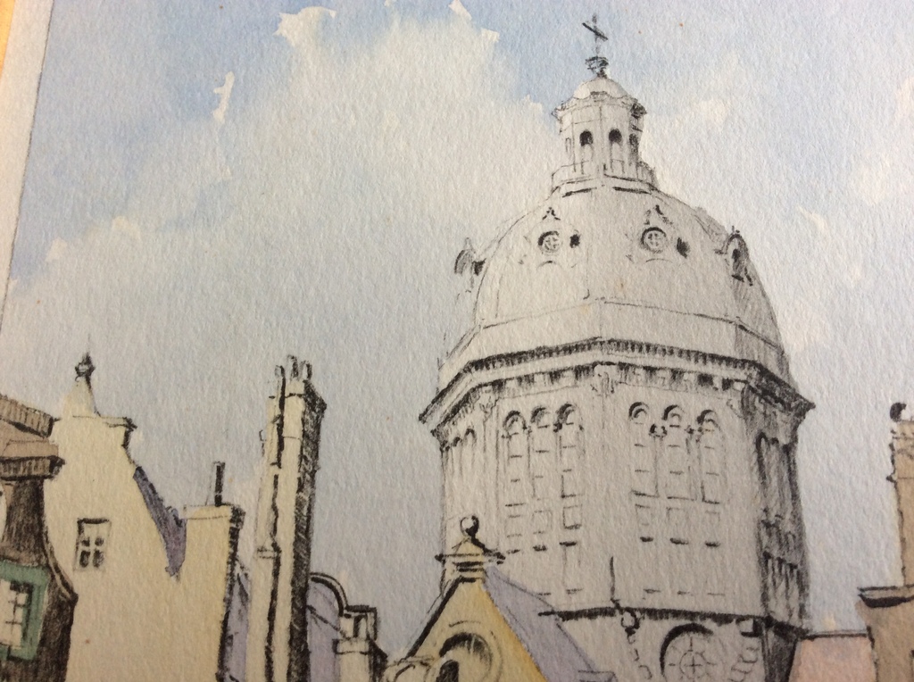 Johan van Wolde - Kolkje A'dam, litho ingekleurd kopen? Bied vanaf 40!