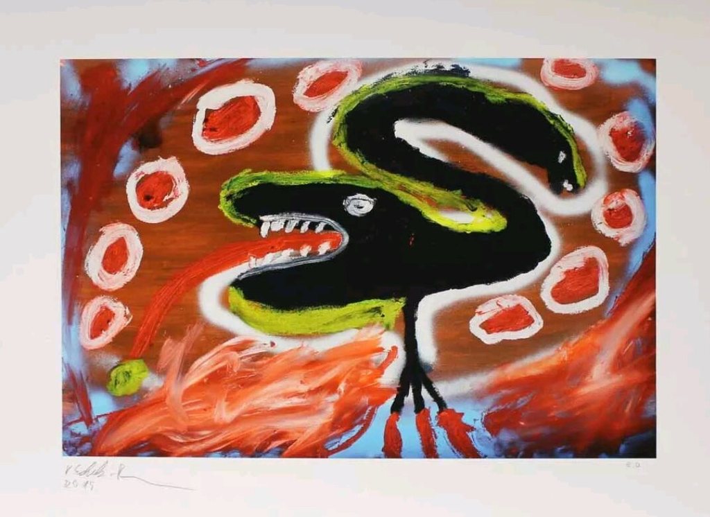 Volkmar Schulz-Rumpold - Giclee - zwarte zwaan kopen? Bied vanaf 1!