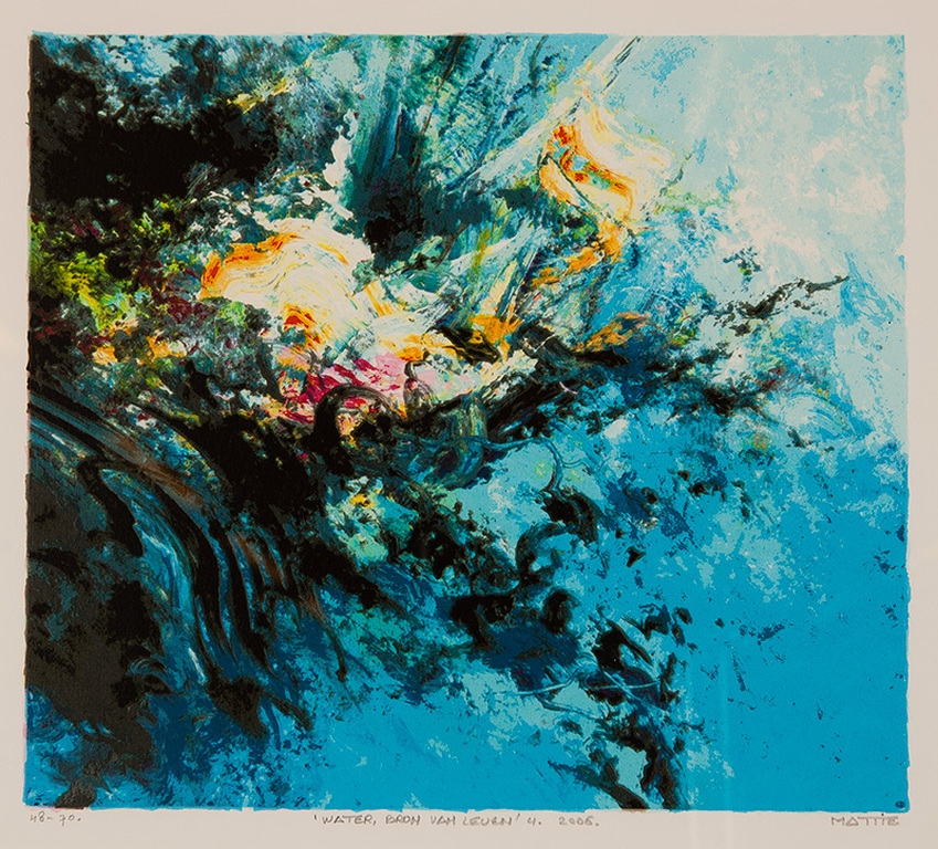 Mattie Schilders - Zeefdruk - Water, bron van leven 4 kopen? Bied vanaf 10!