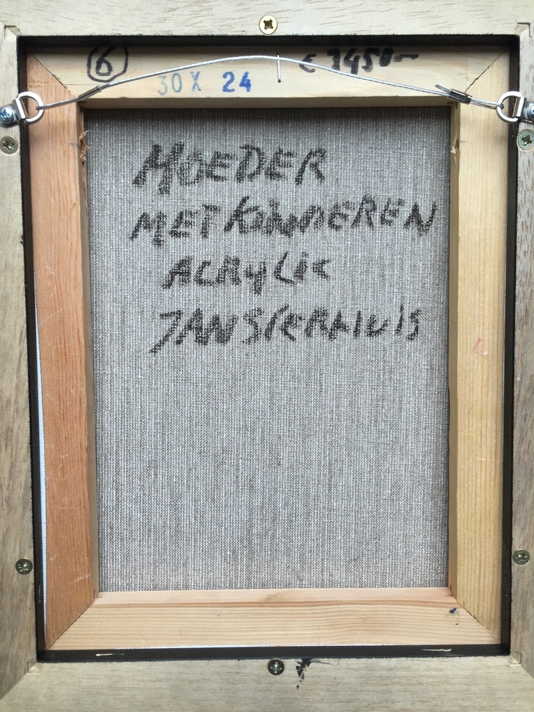 JAN SIERHUIS Amsterdam ( CoBrA )  Moeder met kinderen kopen? Bied vanaf 1!