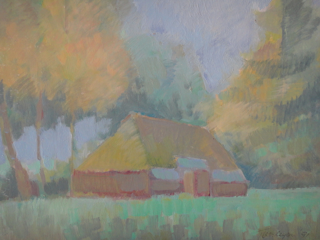 Jan Verheijen, olieverf op board, landschap II kopen? Bied vanaf 1!