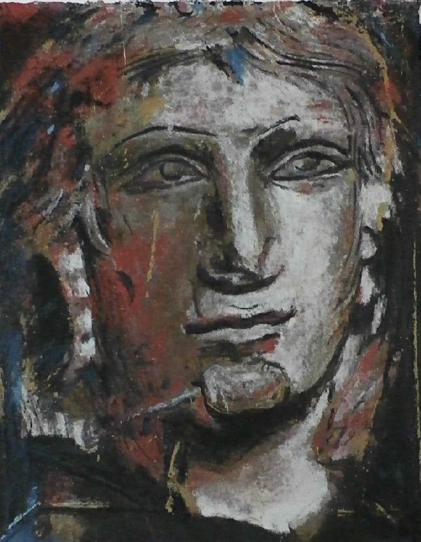 Gerti Bierenbroodspot - zeefdruk: Petra - 1998 verkocht voor € 140!