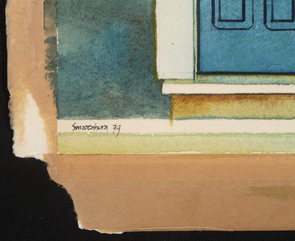 Willem Smorenburg: Aquarel, Italiaans huis kopen? Bied vanaf 1!