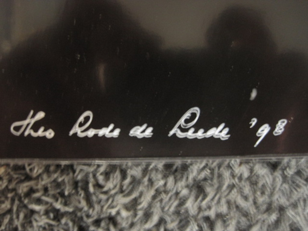 theo Lode de Leede 1934-2004 - grote 1/1 unica z/w foto "Amorel" gesigneerd 1998 kopen? Bied vanaf 1!