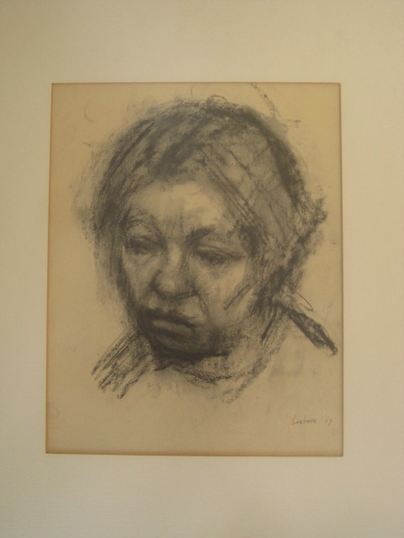 19e eeuwse houtskooltekening "portret dame" gesign Bosboom '67 kopen? Bied vanaf 1!