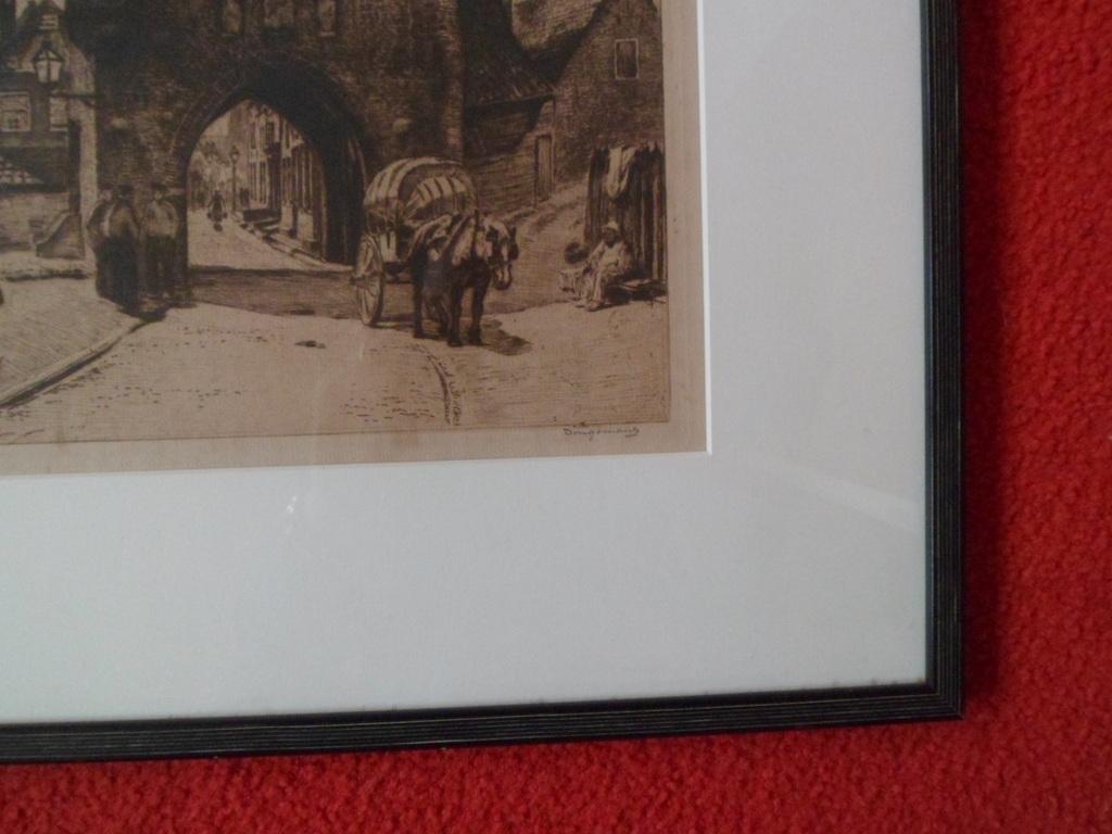 Waalko Jans Dingemans.1873-1925.Gevangenen poort in Woudrichem kopen? Bied vanaf 75!