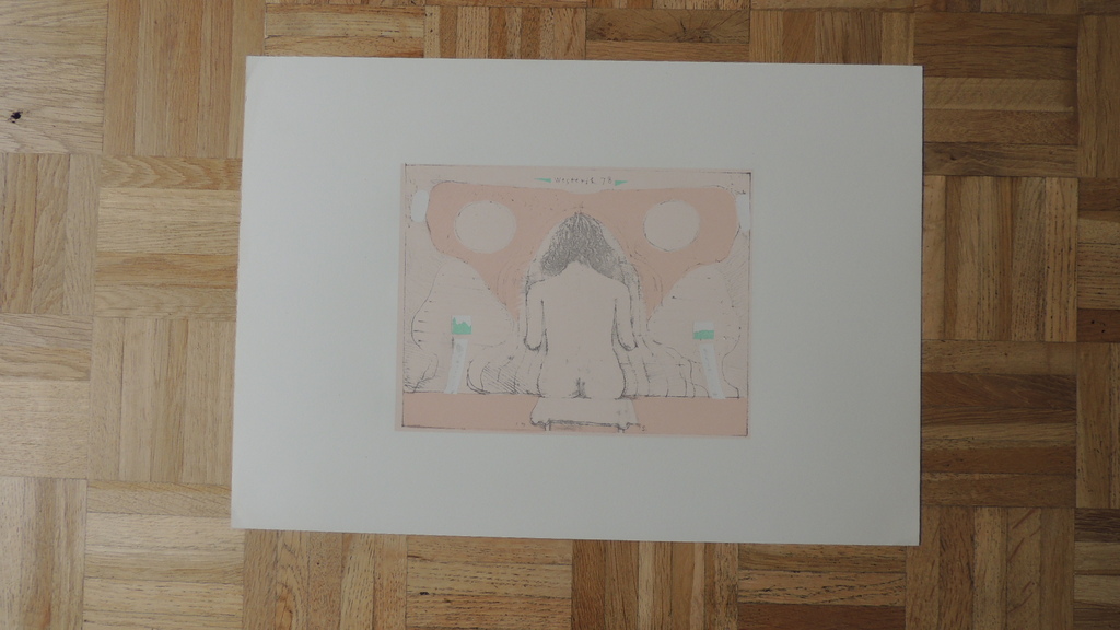 Co Westerik: kleuren litho verkocht voor € 150!