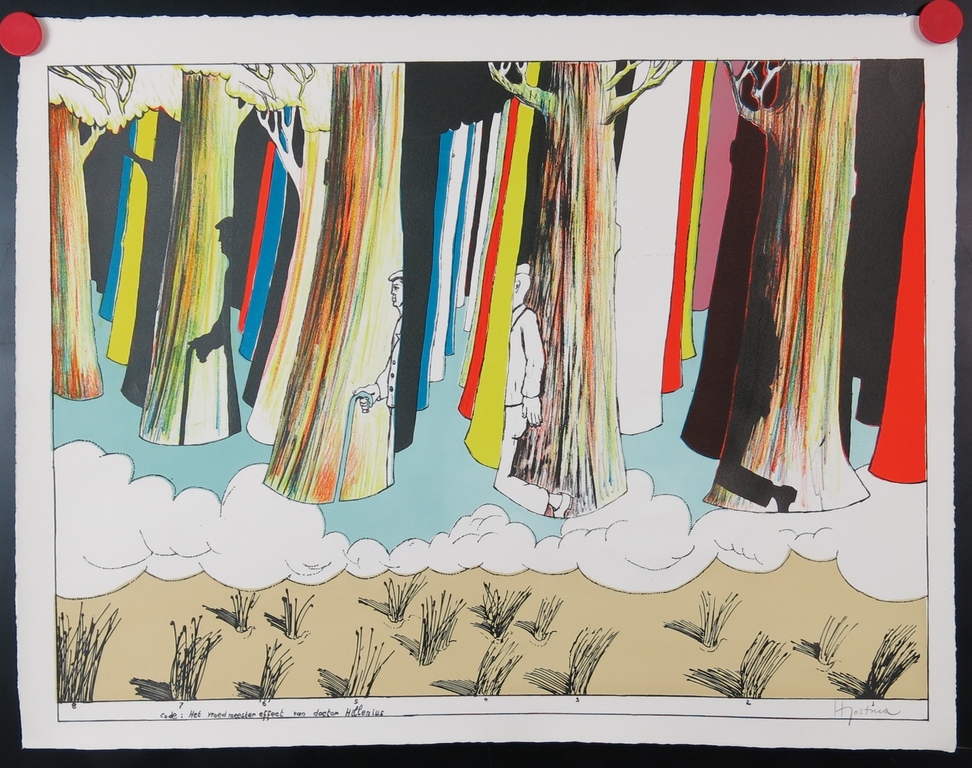 Hannes Postma: Litho, Het vroedmeester effect kopen? Bied vanaf 35!