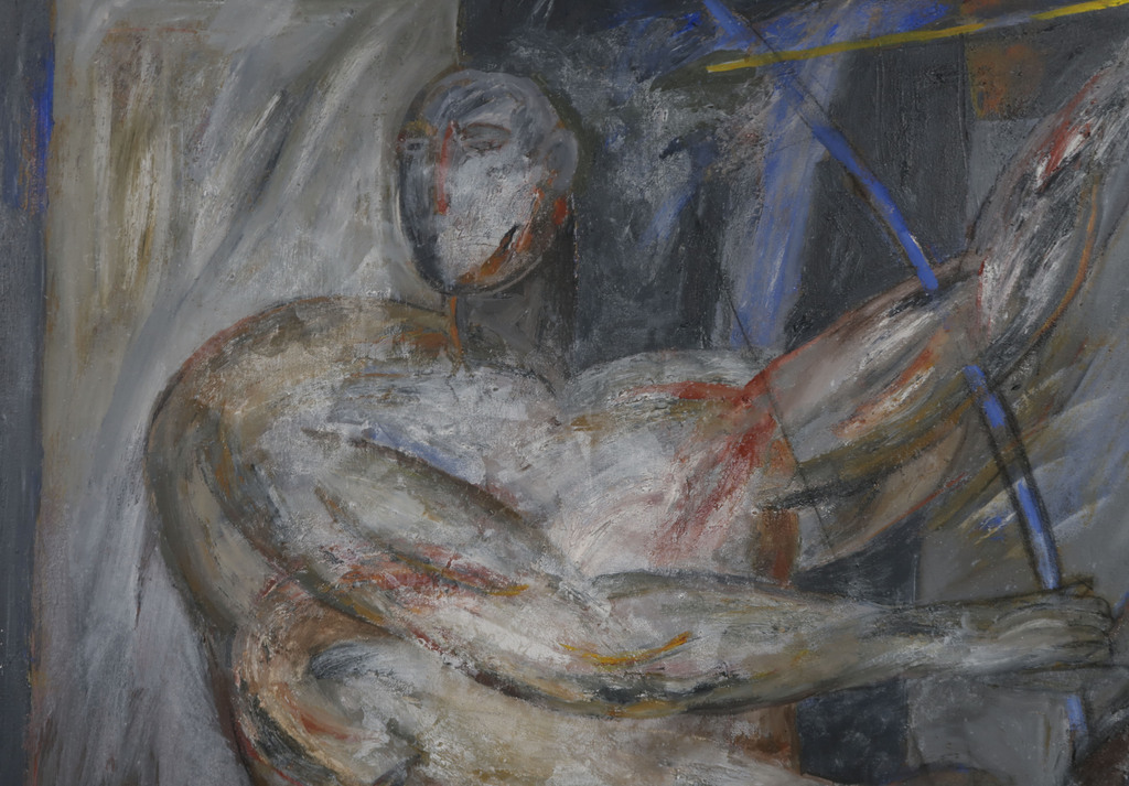 Horacio Silva: Acryl op doek, Cazador (Zeer groot) kopen? Bied vanaf 200!