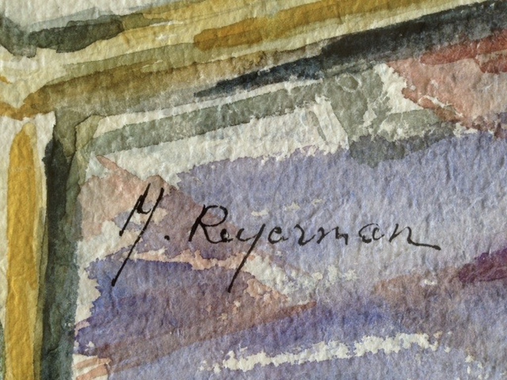 Marcel Reijerman gesigneerde litho  88 X 66 cm  kopen? Bied vanaf 1!