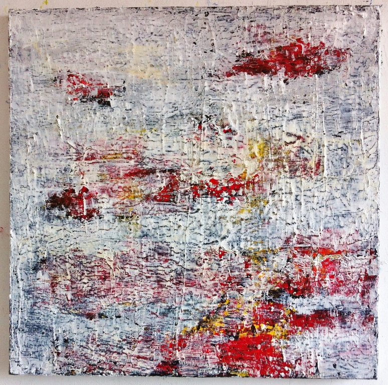 "Tombe la neige..."John Foppen- mix oliev./acrylverf-3D canvas-gesigneerd....... verkocht voor € 329!