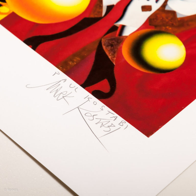 Mark Kostabi & Paul Kostabi 'Psychotropic Consiousness' giclée, 50ex, gesigneerd kopen? Bied vanaf 175!