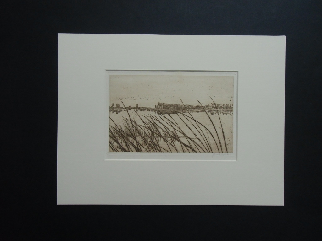 IN DE PLASSEN BIJ KORTENHOEF  ///  ETS VAN MAURITS VAN DER VALK verkocht voor € 40!