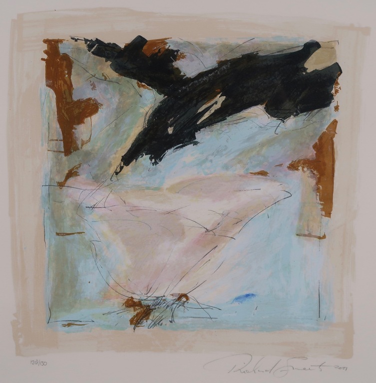 Richard Smeets: Zeefdruk, Z.T. - Ingelijst kopen? Bied vanaf 40!