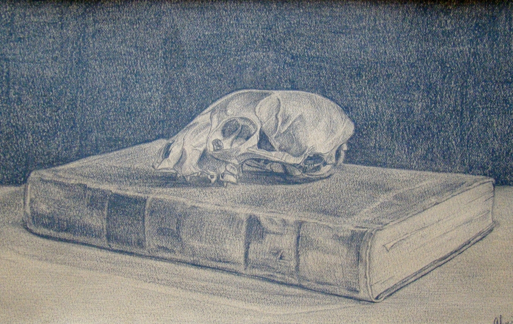 Chris Moret (1906-1979) - Vanitas stilleven 1928 - potlood kopen? Bied vanaf 1!
