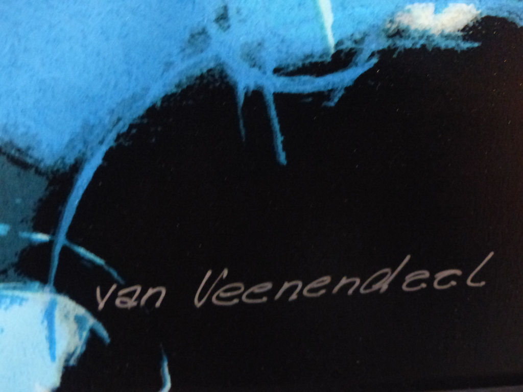 Hendrik van Veenendaal,Vuurtoren,Zeefdruk op paneel ingelijst,Handgesigneerd kopen? Bied vanaf 75!