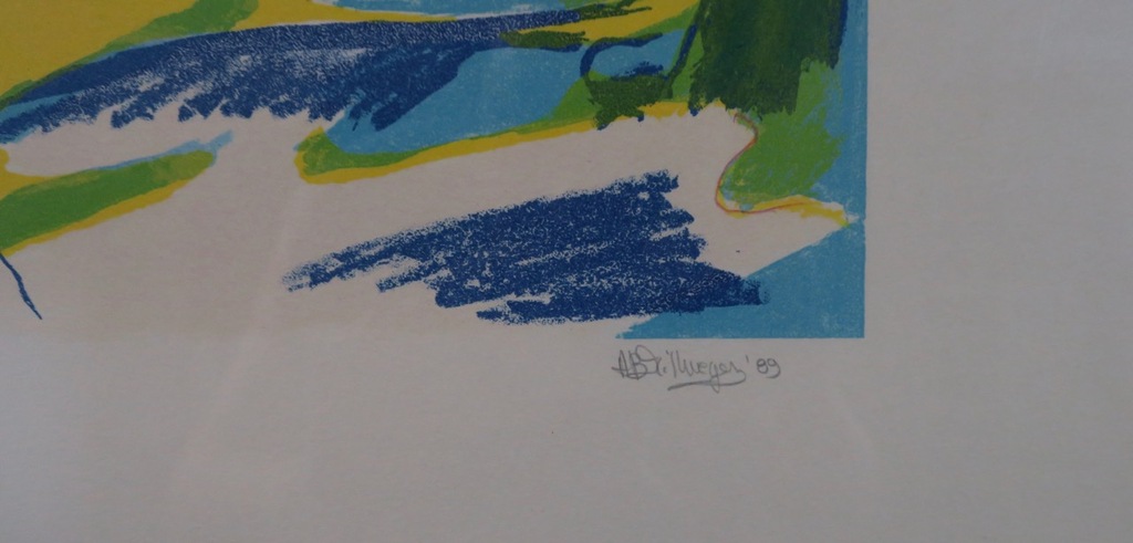 Ami Bernard Zillweger: Litho, Stampa II - Ingelijst kopen? Bied vanaf 1!