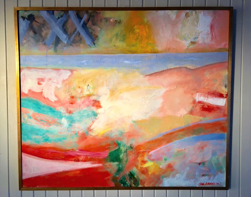 Hans Barends, Olieverfschilderij, Fleshcolered dunes kopen? Bied vanaf 3500!