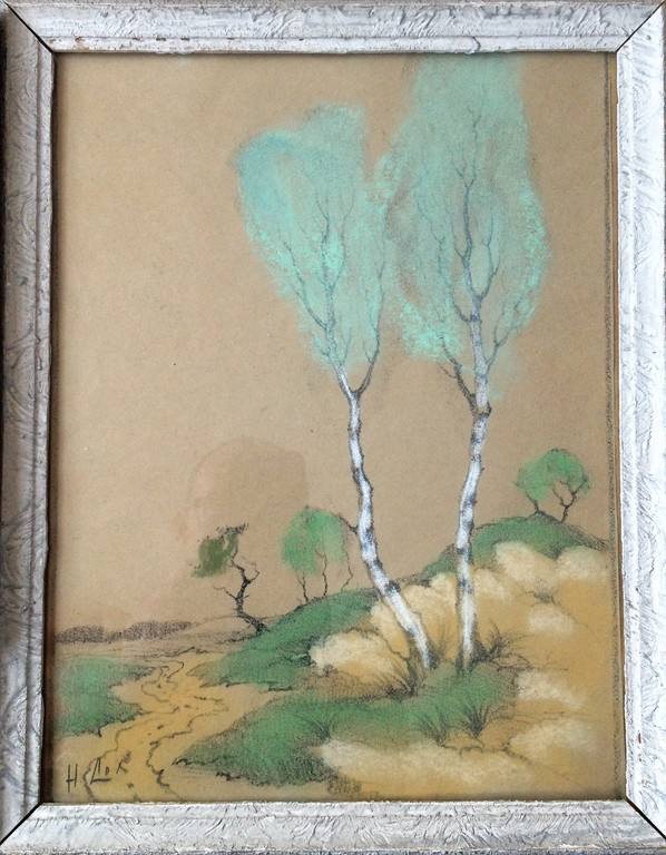 Huub Cox: Pasteltekening, Zonder Titel kopen? Bied vanaf 1!