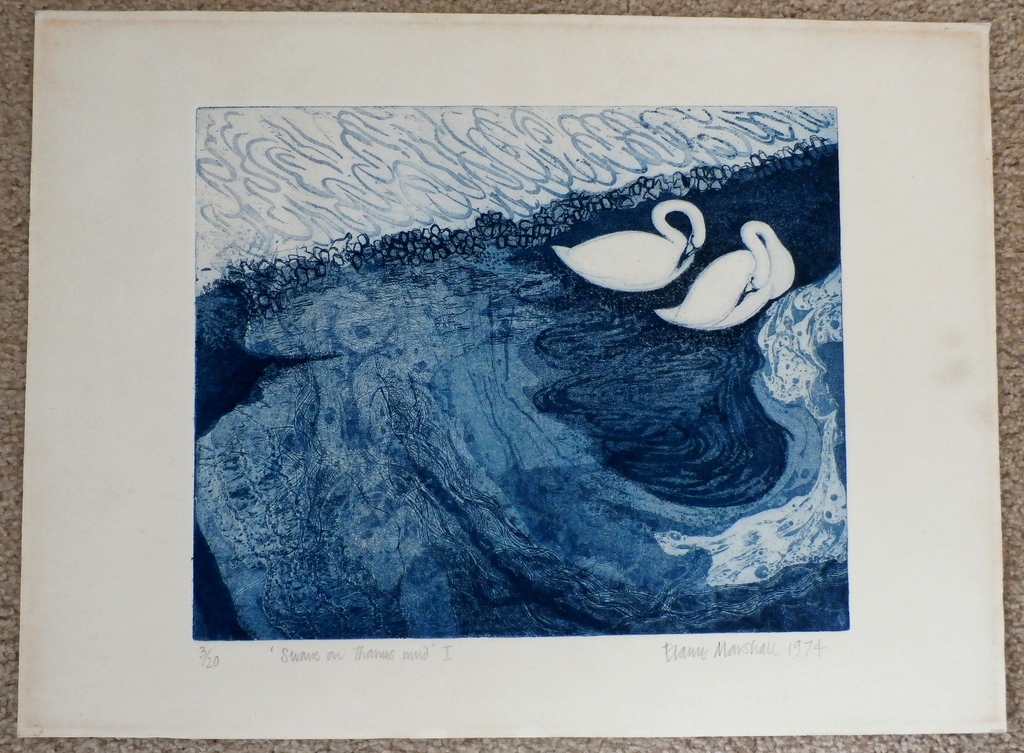 Elaine Marshall - ets: Sans - 1974 kopen? Bied vanaf 1!