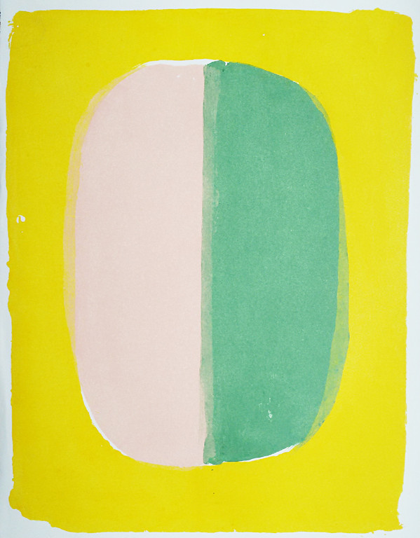 Adriaan Engelman - Abstracte compositie, monotype kopen? Bied vanaf 75!
