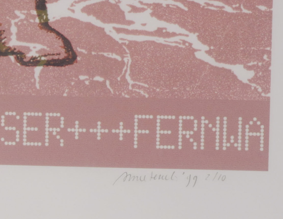 Anne Semler: Giclee, Fernwasser - Ingelijst kopen? Bied vanaf 20!