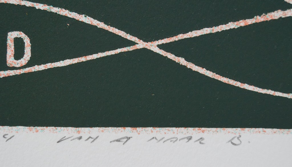 Sjaak de Wit - gesigneerde zeefdruk - Van A naar B - 2004 kopen? Bied vanaf 20!