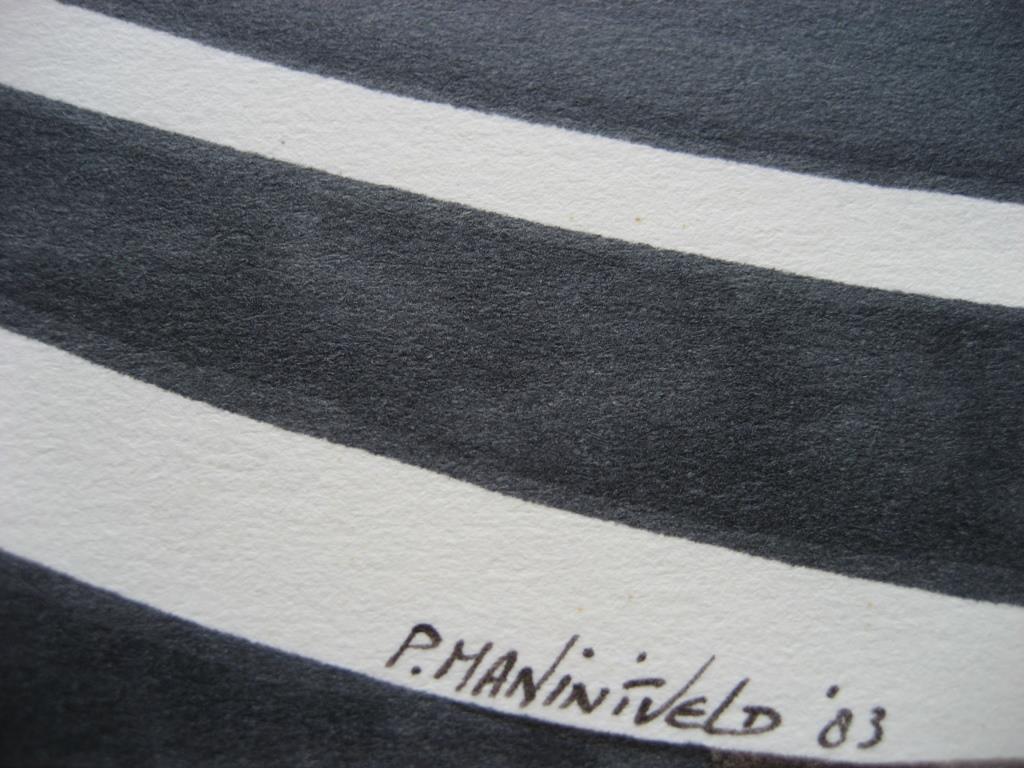 P. Man in 't Veld. Tekening uit 1983 kopen? Bied vanaf 1!